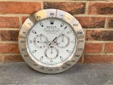 Modern Metal Rolex “Daytona” Wall Clock