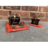 Two Vintage Mamod Steam Engines