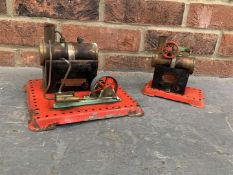 Two Vintage Mamod Steam Engines