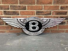 Cast Aluminium Large Bentley Emblem