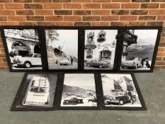 Ex Goodwood 7 plastic framed BMW prints