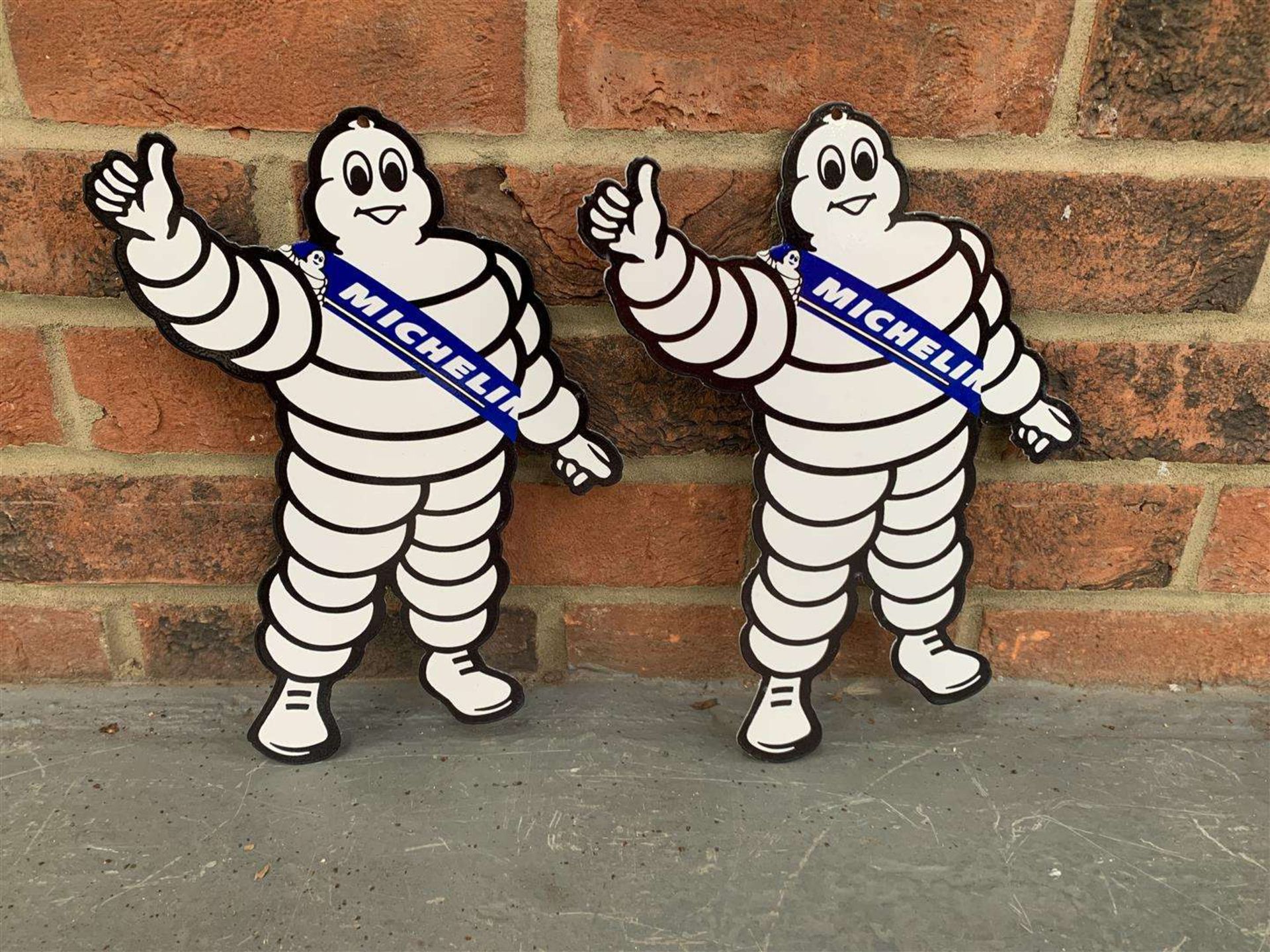 Two Small Metal Michelin Men - Image 2 of 4