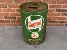Vintage 10 Gallon Castrol XL Oil Drum