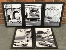 Ex Goodwood 5 plastic framed BMW prints