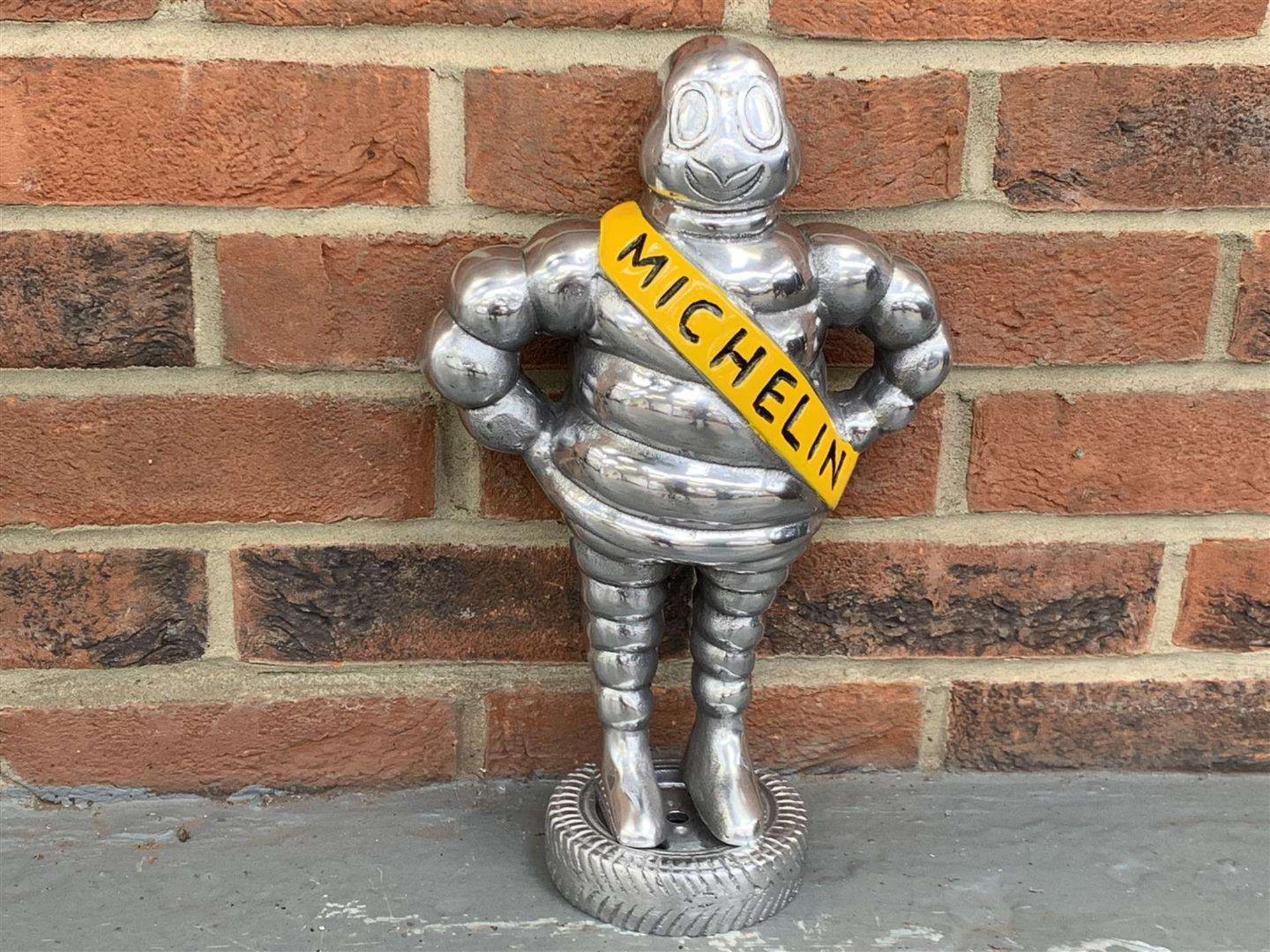 Cast Aluminium Michelin Man Display