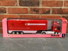 Boxed Iveco Ferrari Lorry 1:32 Scale