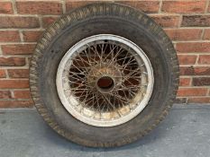 Ex Goodwood Borrani Milano wire wheel 17"