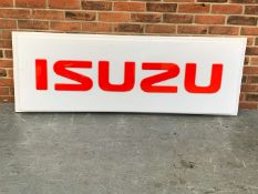Large Perspex ISUZU Dealership Sign