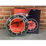 Snap On Tools Boxed Wall Clock