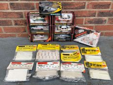 7 Scalextric Model Cars &amp; Airfix Kits