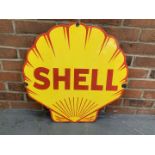 Enamel Shell Sign