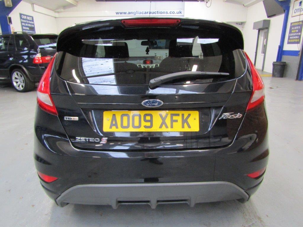 09 09 Ford Fiesta Zetec S 90 TDCI - Image 3 of 20