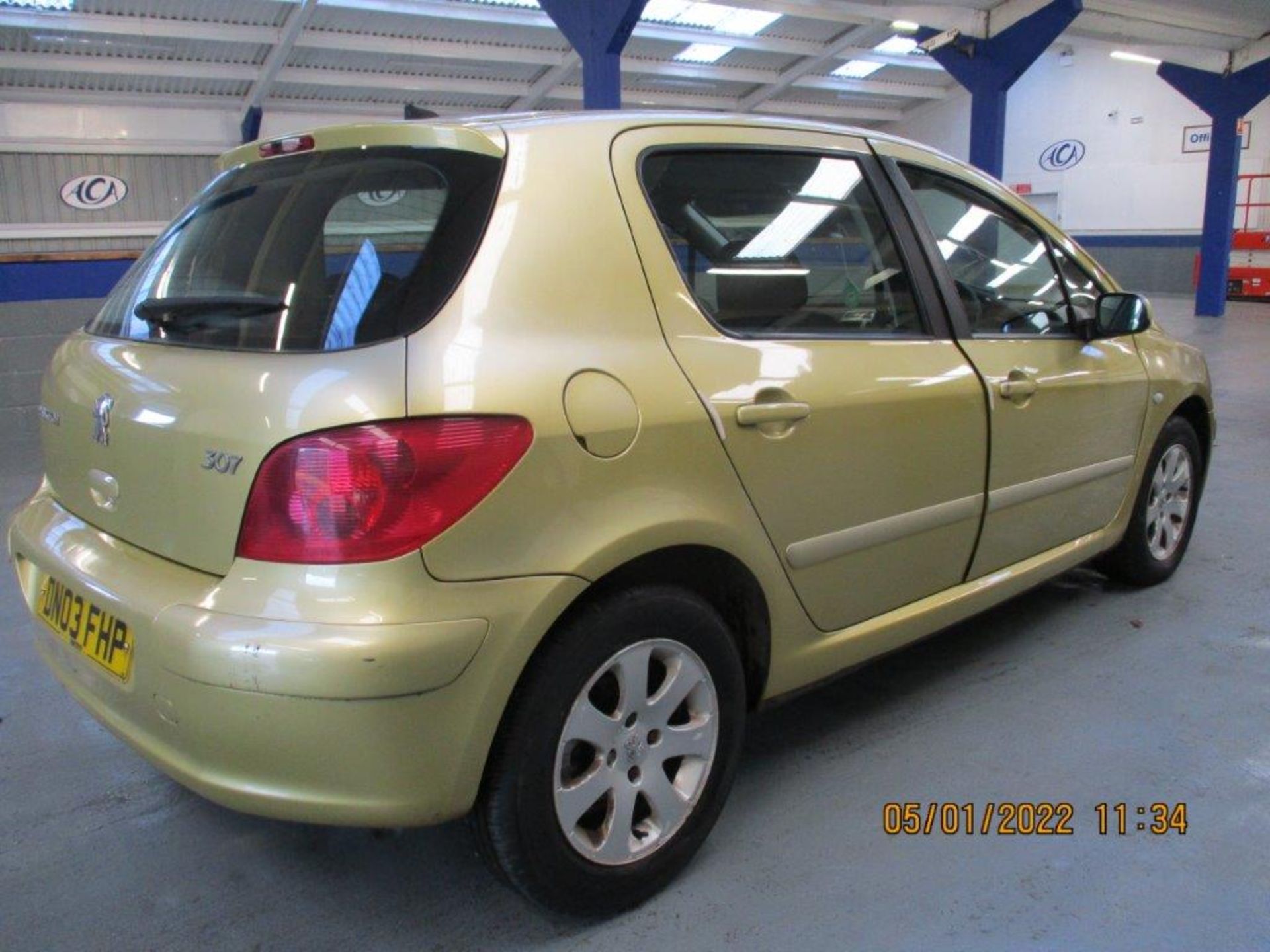 03 03 Peugeot 307 S - Image 2 of 25