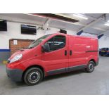 09 09 Vauxhall Vivaro 2700 CDTI SWB