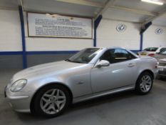 04 04 Mercedes SLK 200 Komp