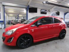 62 12 Vauxhall Corsa Limited Edition