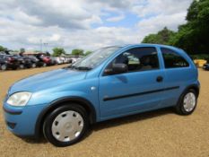 54 04 Vauxhall Corsa Life Twinport