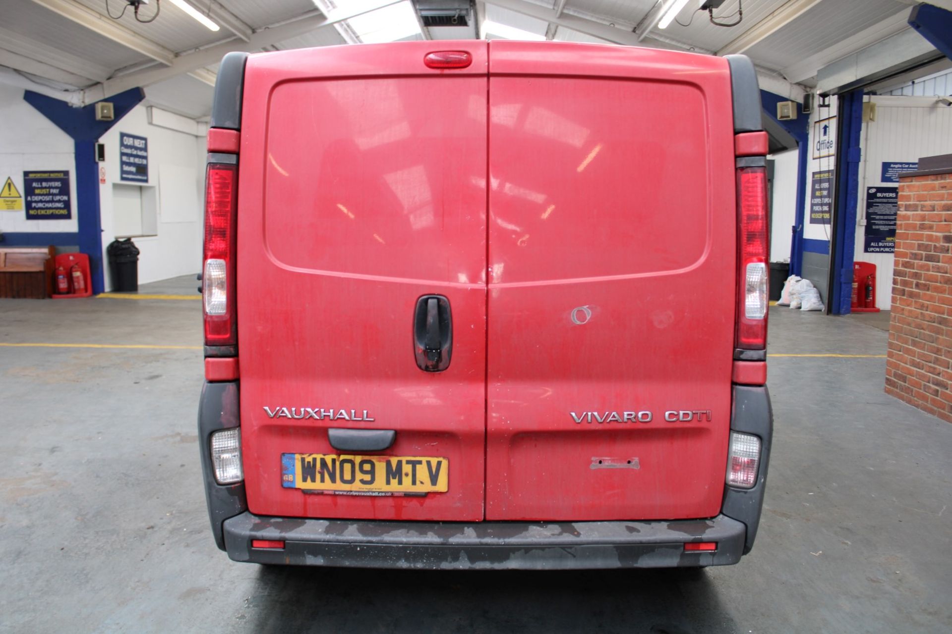 09 09 Vauxhall Vivaro 2700 CDTI SWB - Image 28 of 30