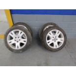 4 L/Rover Alloys and Tyres