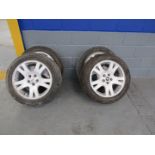 4 L/Rover Alloys and Tyres