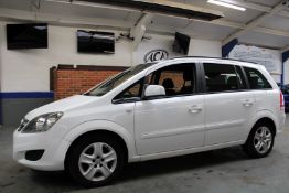 63 13 Vauxhall Zafira Exclusiv