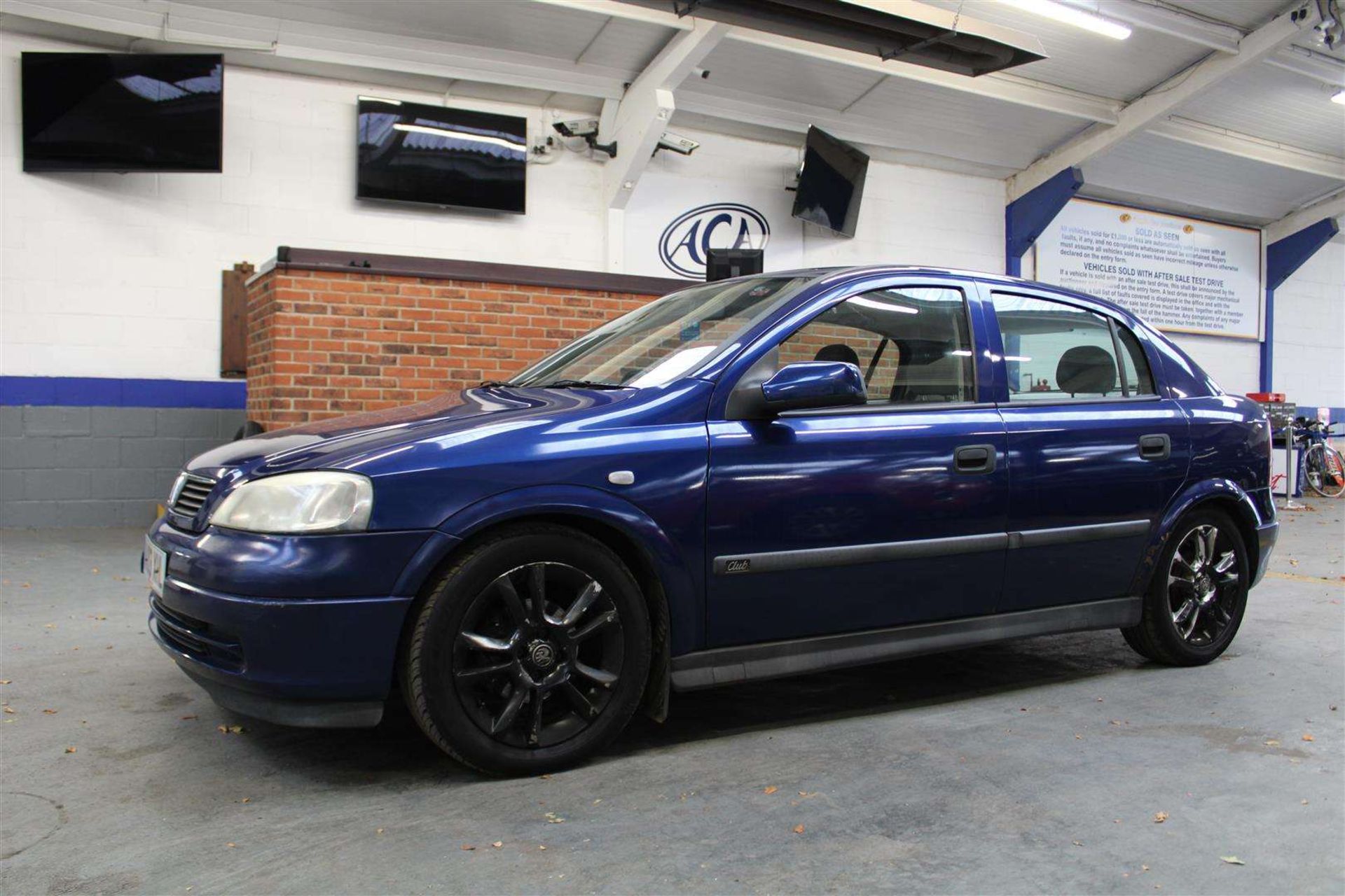 2003 VAUXHALL ASTRA CLUB 8V