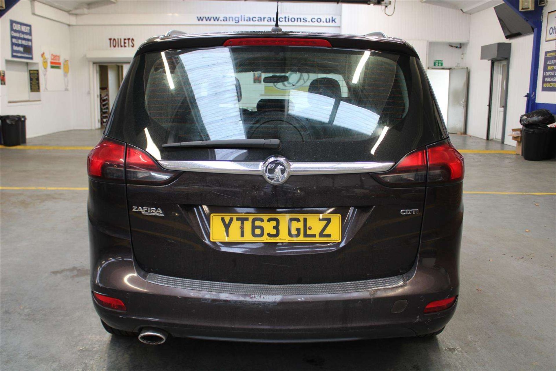 2013 VAUXHALL ZAFIRA TOURER EXCLUSIV CD - Image 4 of 29