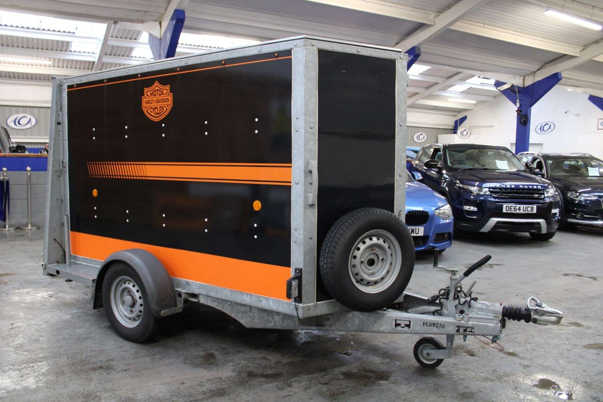 IFOR WILLIAMS COVERED MOTORCYCLE TRAILER.&nbsp; - Image 14 of 19