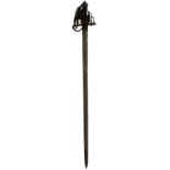 A 1798 PATTERN SCOTTISH BASKET HILTED BROADSWORD TO THE ROYAL HIGHLAND REGIENT OR BLACK WATCH,