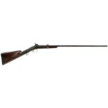 A RARE 67-BORE PERCUSSION BREECH LOADING ROOK RIFLE BY WILLIAMS & POWELL, 28.75inch sighted multi-