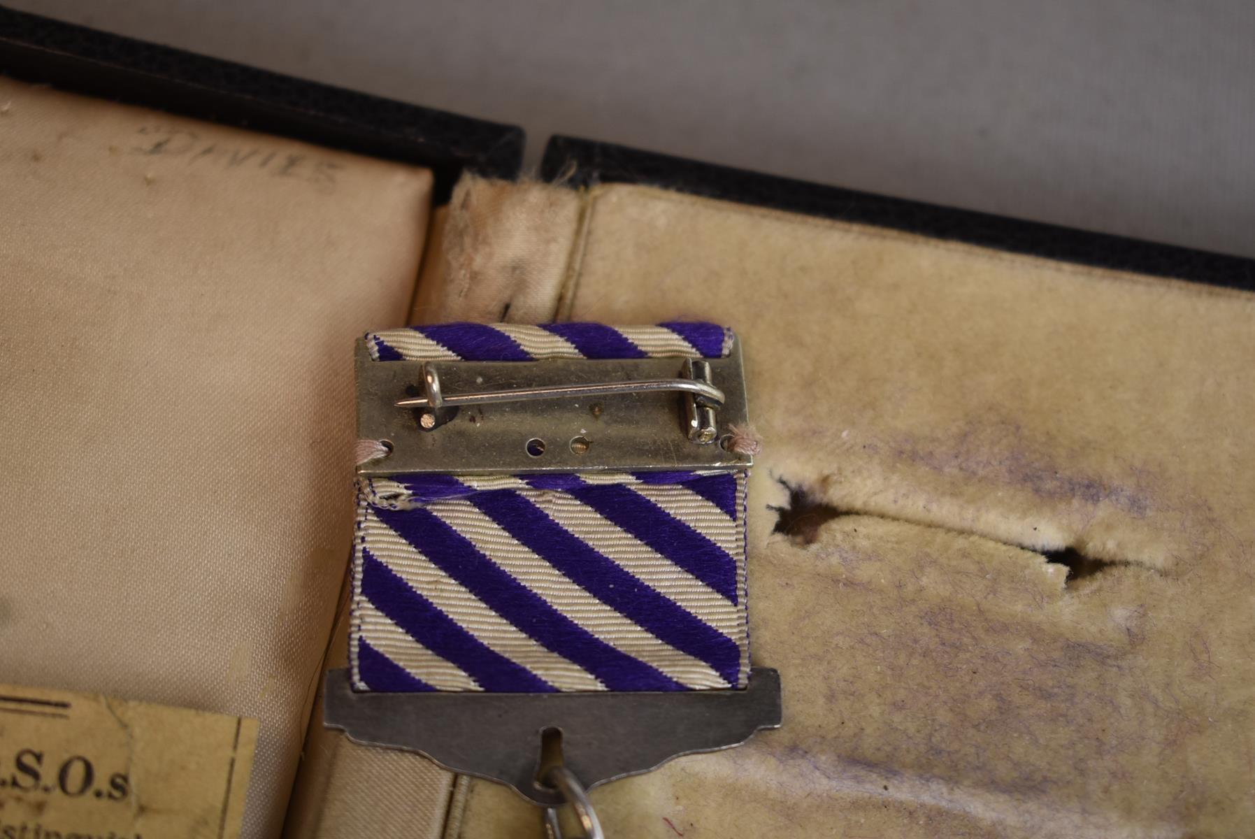 A FIRST WAR PERIOD DISTINGUISHED FLYING CROSS TO SQUADRON LEADER H. J. DAVIES DSO DFC RAFVR, - Image 6 of 10