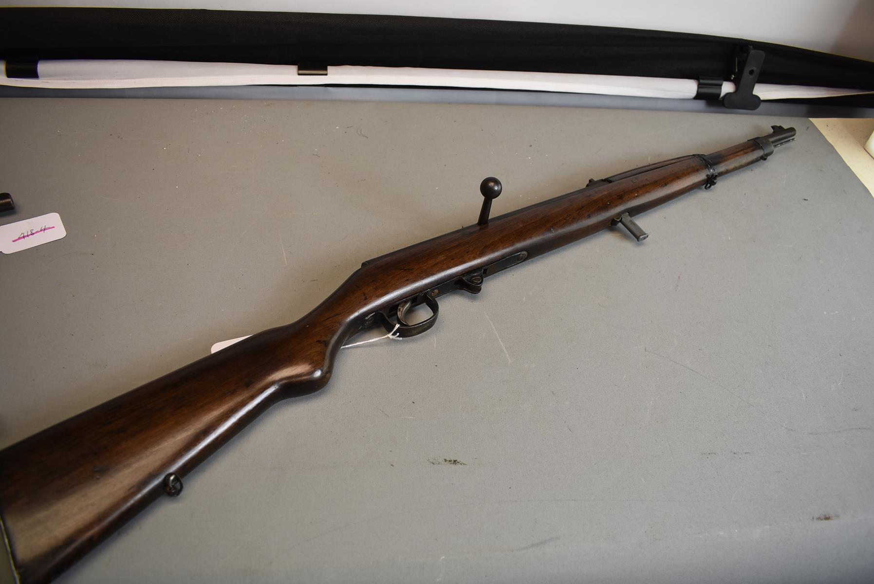 AN ANTIQUE HAENEL SPORT MODEL 33 JUNIOR AIR RIFLE, 13.5inch sighted barrel stamped with the - Image 2 of 13