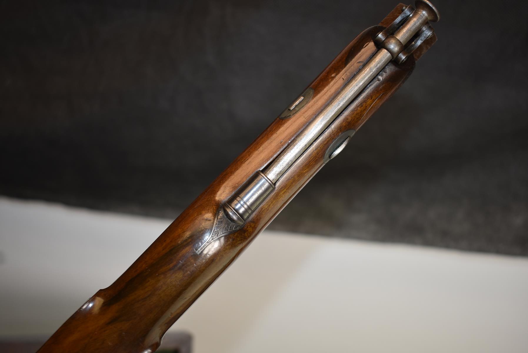 A GOOD CASED PAIR OF .600 CALIBRE PERCUSSION OFFICER'S PISTOLS BY WESTLEY RICHARDS, 9inch sighted - Image 18 of 29