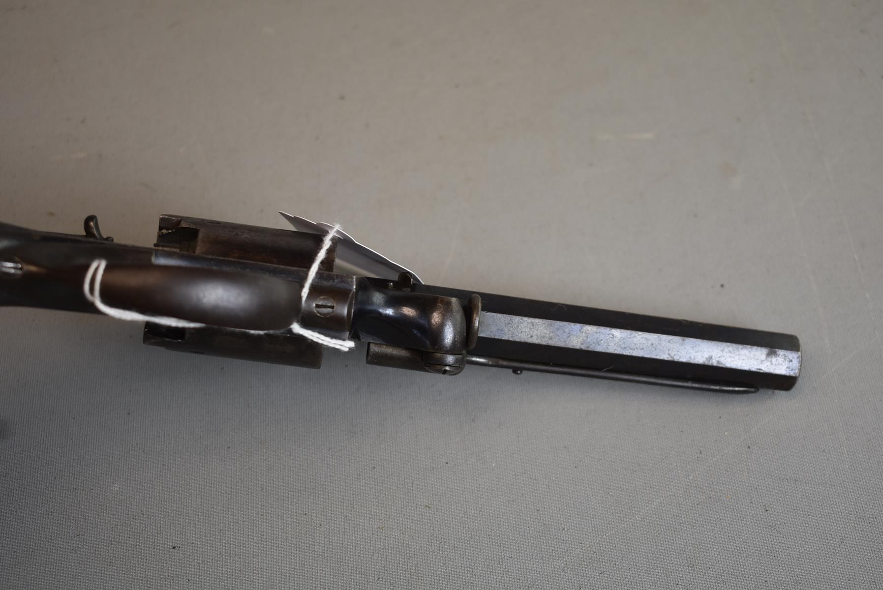 A SCARCE 54-BORE FIVE-SHOT PERCUSSION WAR DEPARTMENT MARKED BEAUMONT ADAMS REVOLVER, 5.75inch - Image 9 of 10