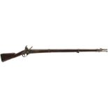 A .700 CALIBRE DUTCH MODEL 1815 FLINTLOCK SERVICE RIFLE, 41.25inch sighted barrel stamped with a