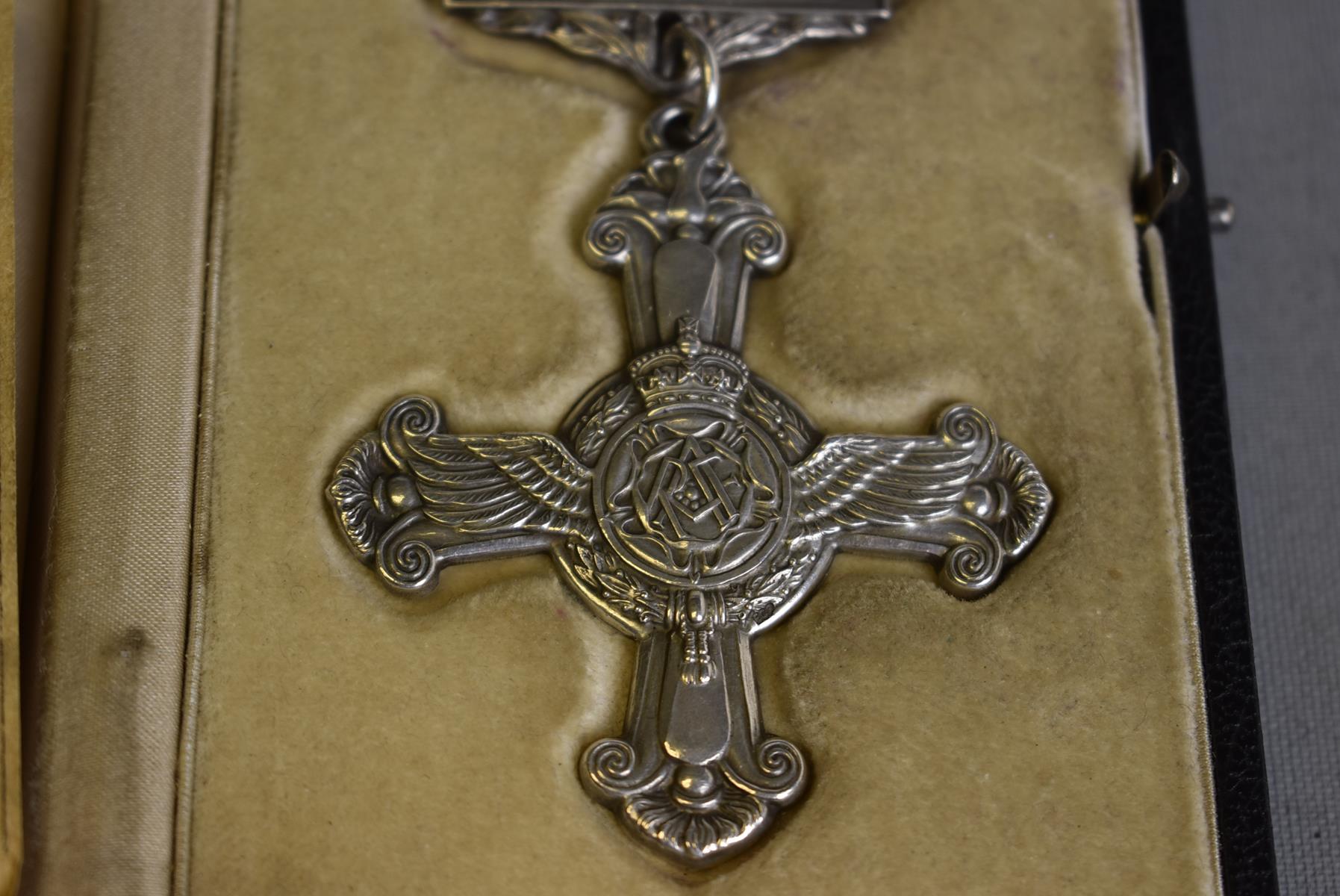 A FIRST WAR PERIOD DISTINGUISHED FLYING CROSS TO SQUADRON LEADER H. J. DAVIES DSO DFC RAFVR, - Image 4 of 10