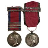 THE MEDALS OF LIEUTENANT R. MANSFIELD OF THE 15TH KING'S HUSSARS, comprising Military General