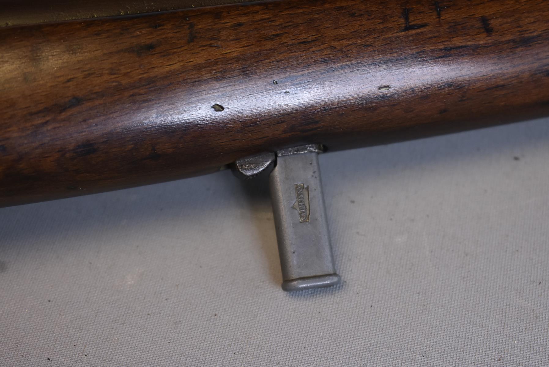 AN ANTIQUE HAENEL SPORT MODEL 33 JUNIOR AIR RIFLE, 13.5inch sighted barrel stamped with the - Image 6 of 13