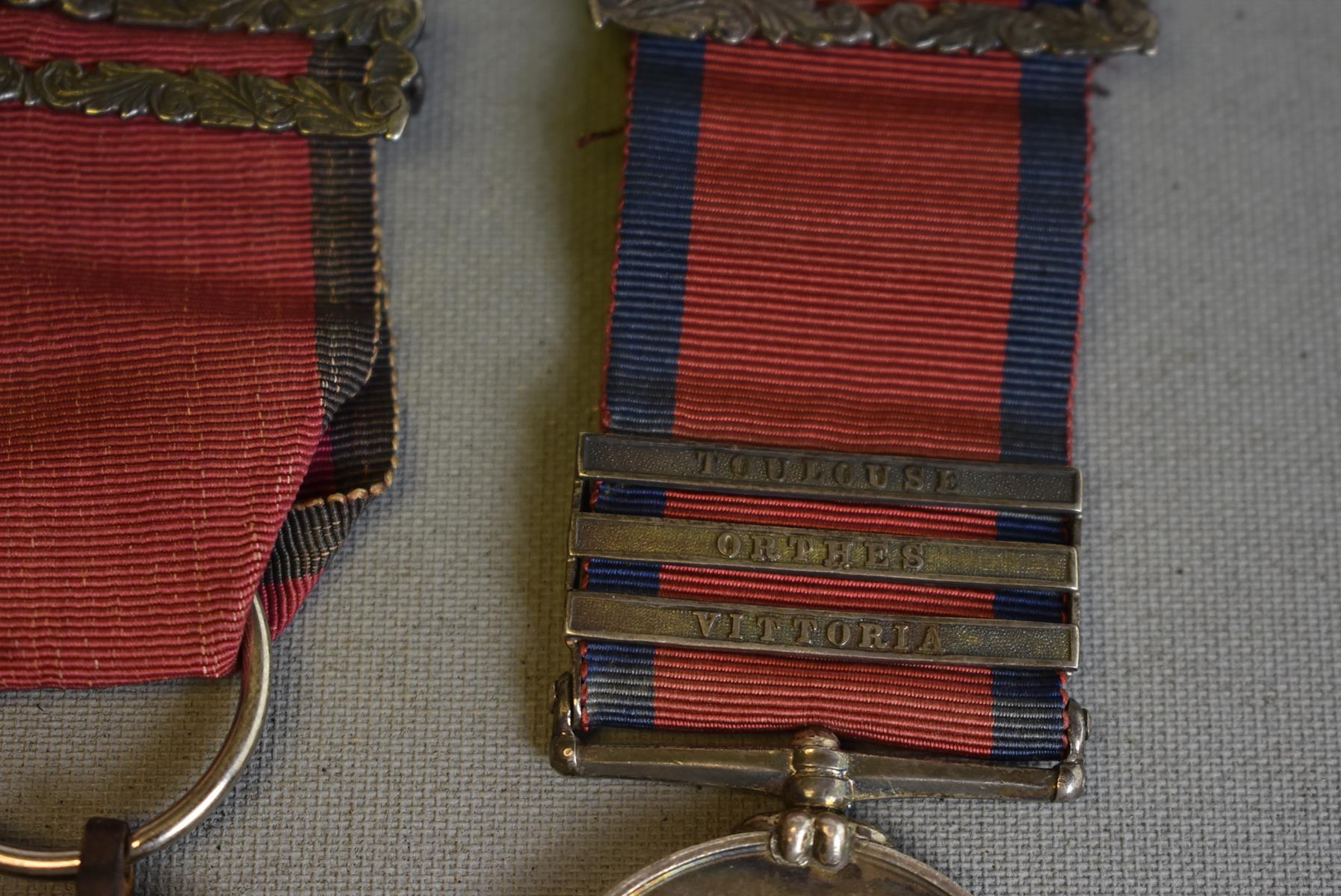 THE MEDALS OF LIEUTENANT R. MANSFIELD OF THE 15TH KING'S HUSSARS, comprising Military General - Image 5 of 13