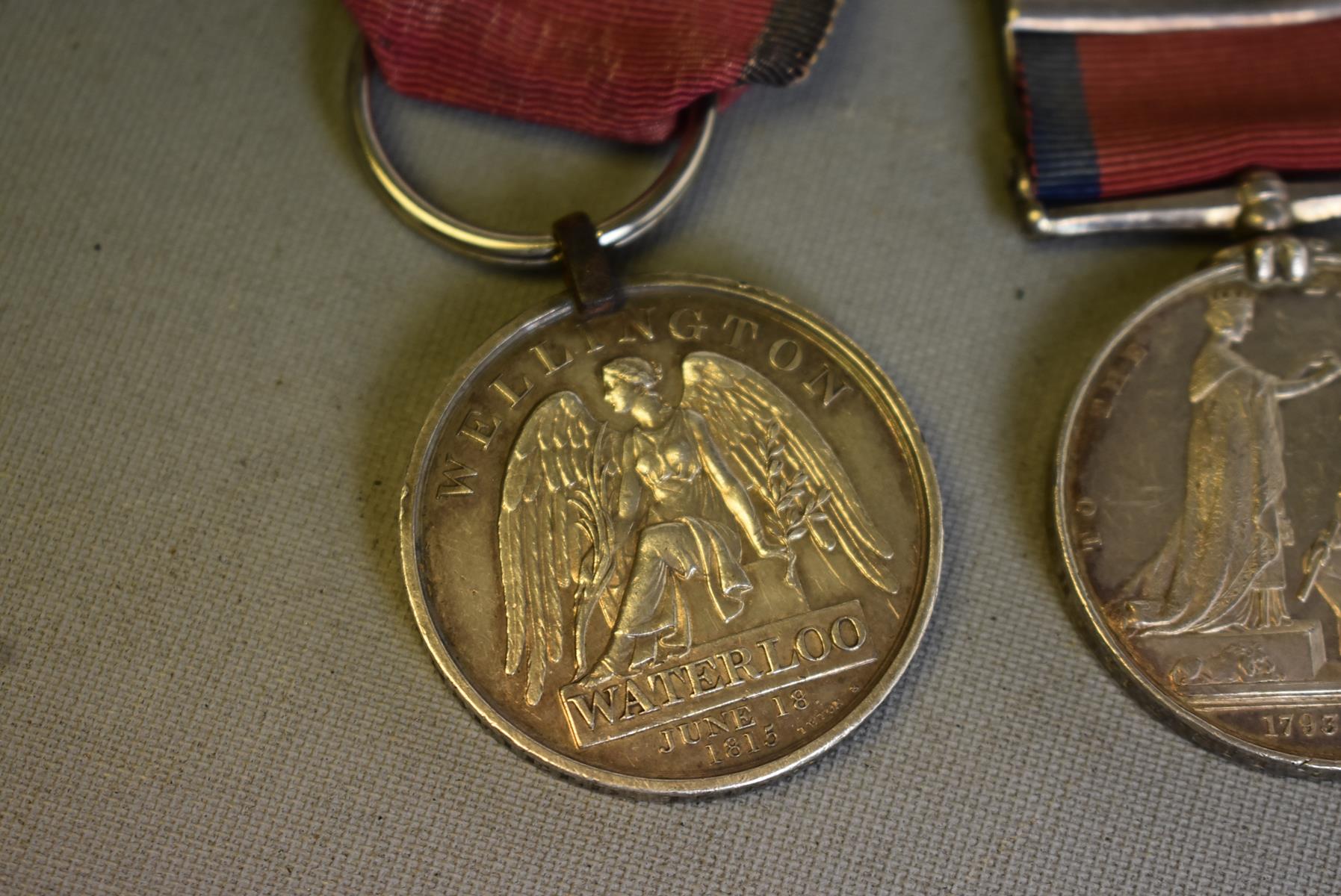 THE MEDALS OF LIEUTENANT R. MANSFIELD OF THE 15TH KING'S HUSSARS, comprising Military General - Image 6 of 13