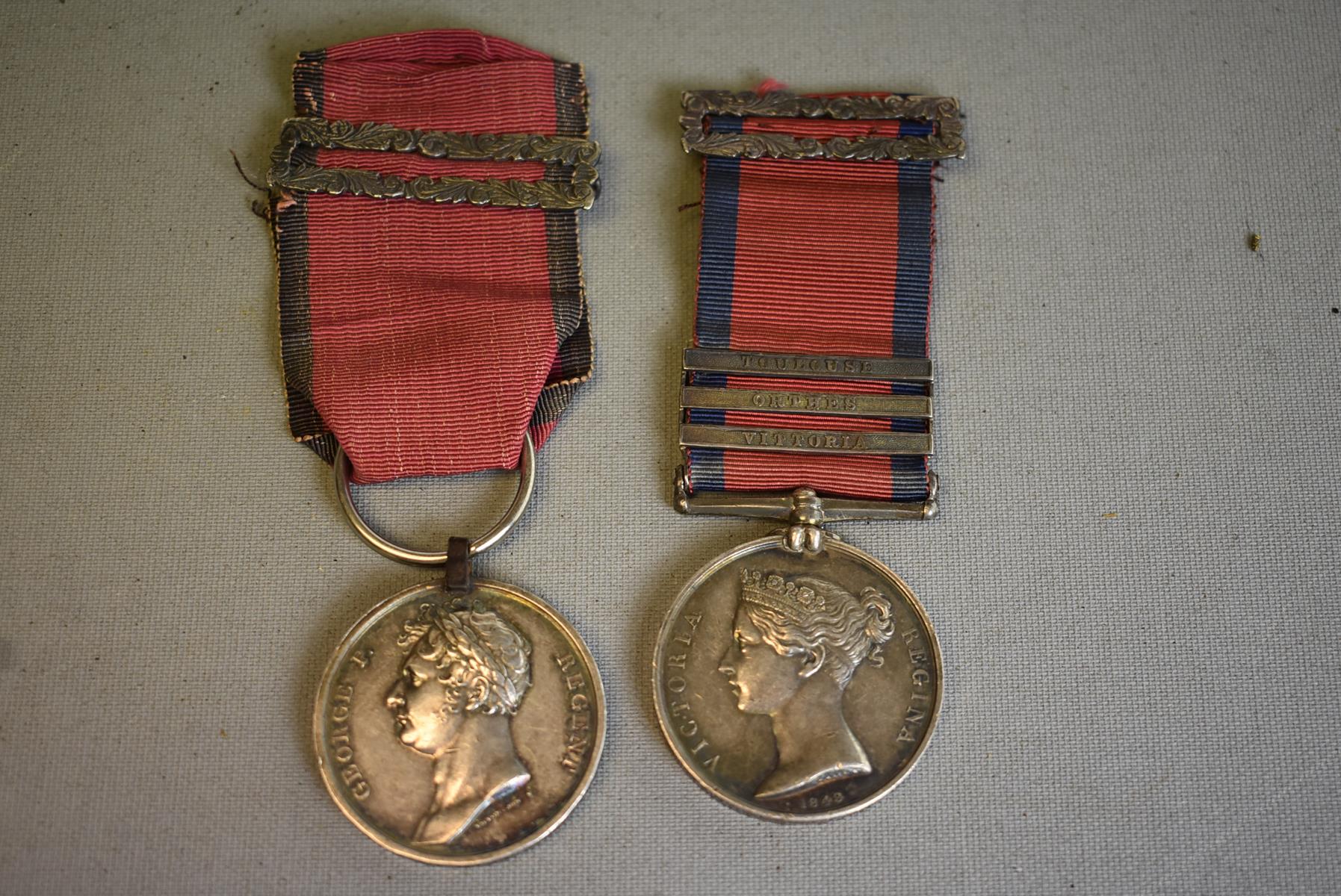 THE MEDALS OF LIEUTENANT R. MANSFIELD OF THE 15TH KING'S HUSSARS, comprising Military General - Image 2 of 13