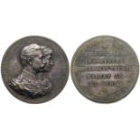 Brandenburg Preußen, Wilhelm II. 1888-1918, Silbermedaille o.J.