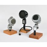 Amperite u.a., 3 Mikrofone um 1940