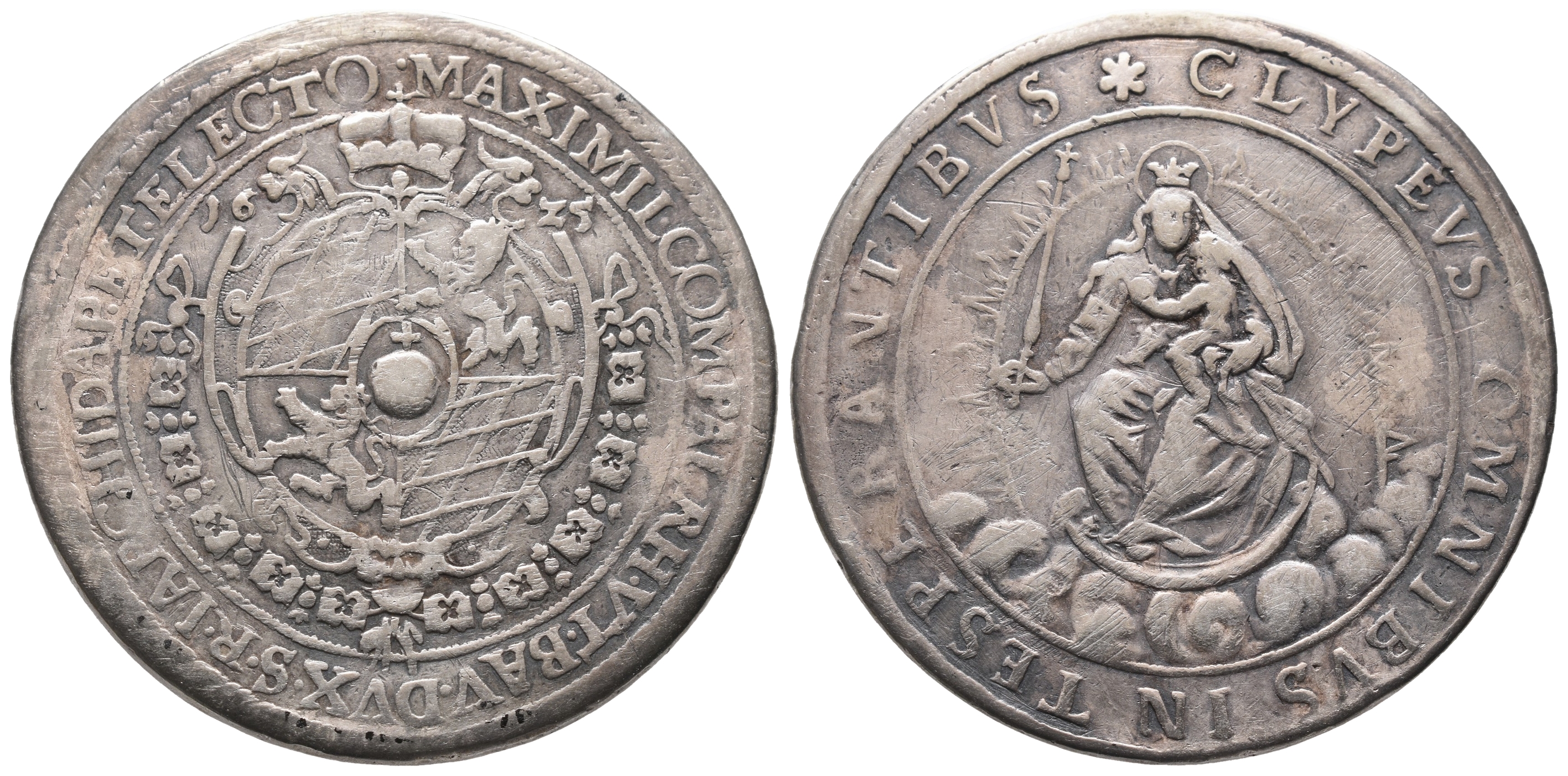 Bayern, Maximilian I. 1598-1651, Reichstaler 1625