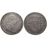 Brandenburg Ansbach, Christian Friedrich Karl Alexander, 1757-1791, Konv.-Taler 1777