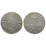 Mecklenburg, Magnus II. und Balthasar 1477-1503, Doppelschilling o. J.