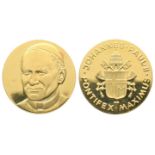 Vatikan, Johannes Paul II. 1978-2005, Goldmedaille o.J.
