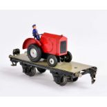 Märklin, Plattformwagen mit Traktor