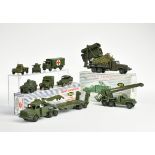 Dinky Toys, 9 Militärfahrzeuge