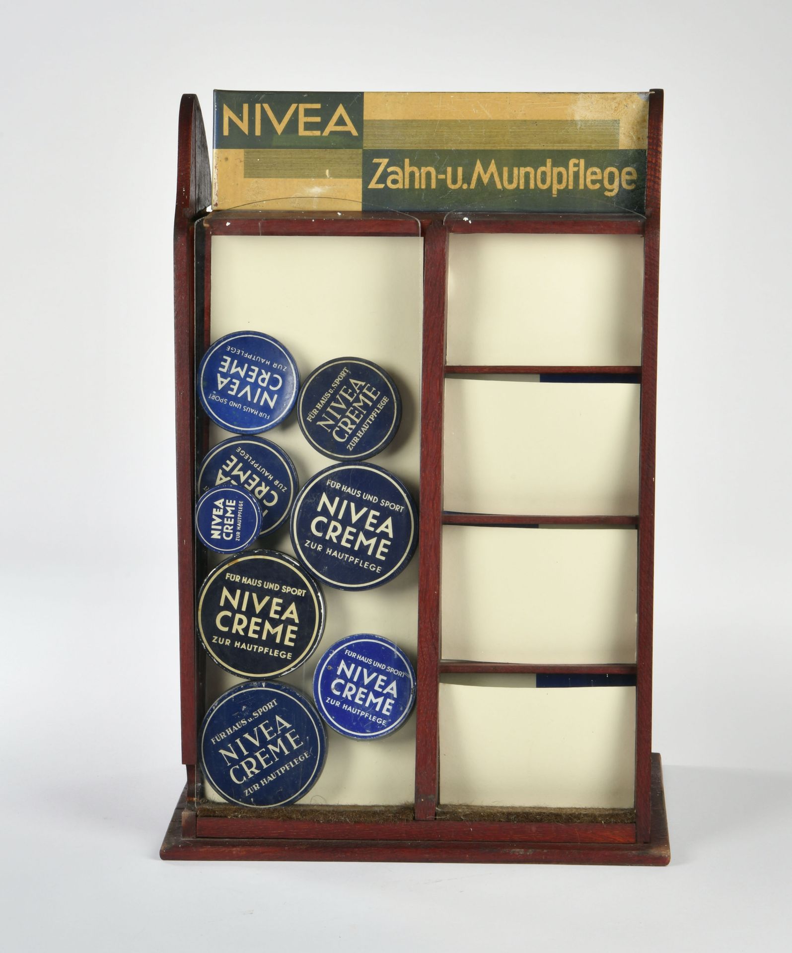 Verkaufsständer Nivea Vitrine "Zahn und Mundpflege"